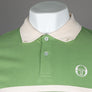 Sergio Tacchini Supermac Polo Shirt Jade Green/Pearled Ivory