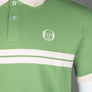 Sergio Tacchini Supermac Polo Shirt Jade Green/Pearled Ivory
