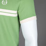 Sergio Tacchini Supermac Polo Shirt Jade Green/Pearled Ivory