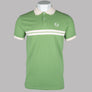 Sergio Tacchini Supermac Polo Shirt Jade Green/Pearled Ivory