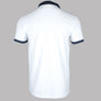 Sergio Tacchini Supermac Polo Shirt White/Maritime Blue