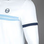 Sergio Tacchini Supermac Polo Shirt White/Maritime Blue