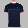 Sergio Tacchini Supermac T-Shirt Maritime Blue/Adrenaline Rush/Nautical Blue