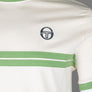 Sergio Tacchini Supermac T-Shirt Pearled Ivory/Jade Green