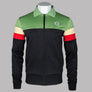 Sergio Tacchini Tomme Track Jacket Black/Jade Green