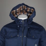 Sergio Tacchini Weaver Hooded Field Jacket Maritime Blue