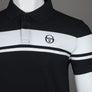 Sergio Tacchini Young Line Polo Shirt Black/White