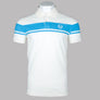 Sergio Tacchini Young Line Polo Shirt Gardenia/Azure Blue