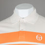 Sergio Tacchini Young Line Polo Shirt Gardenia/Tangerine