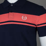 Sergio Tacchini Young Line Polo Shirt Maritime Blue/Dubarry