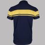 Sergio Tacchini Young Line Polo Shirt Maritime Blue/Lemon Drop