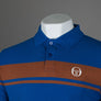 Sergio Tacchini Young Line Polo Shirt Nautical Blue/Mocha