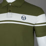 Sergio Tacchini Young Line Polo Shirt Sphagnum/Gardenia