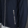 Weekend Offender Campania Check Windbreaker Jacket Navy