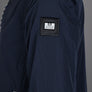 Weekend Offender Campania Check Windbreaker Jacket Navy