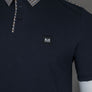 Weekend Offender Costa Polo Shirt Navy/House Check