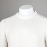 Weekend Offender Couto Knitted Ribbed Sweater Ivory