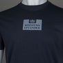 Weekend Offender Dygas T-Shirt Navy/Blue House Check