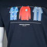 Weekend Offender England Retro Away Football Shirts T-Shirt Navy