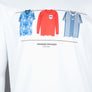 Weekend Offender England Retro Away Football Shirts T-Shirt White