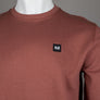 Weekend Offender Ferrer Fleece Back Sweatshirt Clay