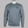Weekend Offender Ferrer Fleece Back Sweatshirt Porpoise Grey