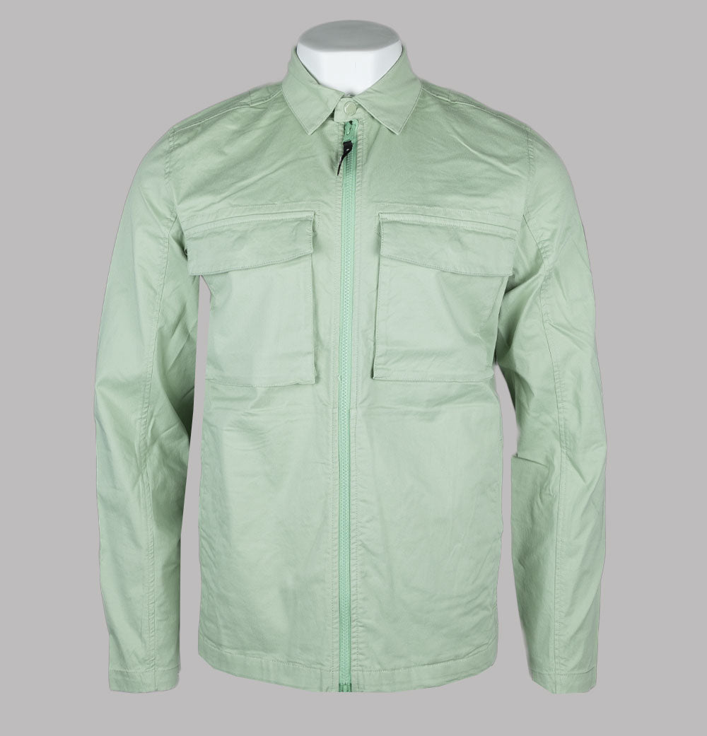 Weekend Offender Formella Overshirt Pale Moss Green – Bronx Clothing