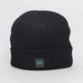 Weekend Offender Kettama Ribbed Beanie Black