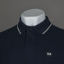 Weekend Offender LS Carola Polo Shirt Navy/House Check