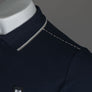 Weekend Offender LS Carola Polo Shirt Navy/House Check