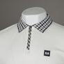 Weekend Offender Lachine Polo Shirt Ghost/Mid House Check