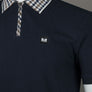 Weekend Offender Lachine Polo Shirt Navy/Mid House Check