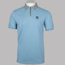 Weekend Offender Lachine Polo Shirt Sea Marine/Mid House Check