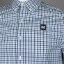 Weekend Offender Lisbon Check Shirt Blue House Check