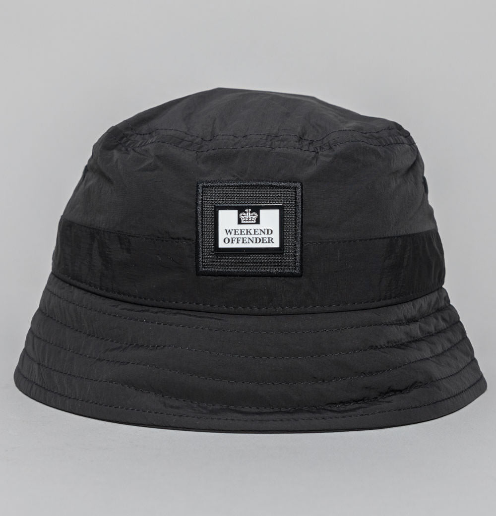Weekend Offender Long Beach Bucket Hat Black – Bronx Clothing
