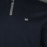 Weekend Offender Matisa Quarter Zip Sweatshirt Navy/House Check