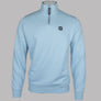 Weekend Offender Matisa Quarter Zip Sweatshirt Winter Sky/Blue House Check