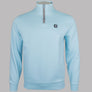 Weekend Offender Miyako 1/4 Zip Sweat Mineral
