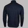 Weekend Offender Miyako 1/4 Zip Sweat Navy