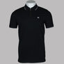 Weekend Offender Monti Zip Polo Shirt Black/Zinc
