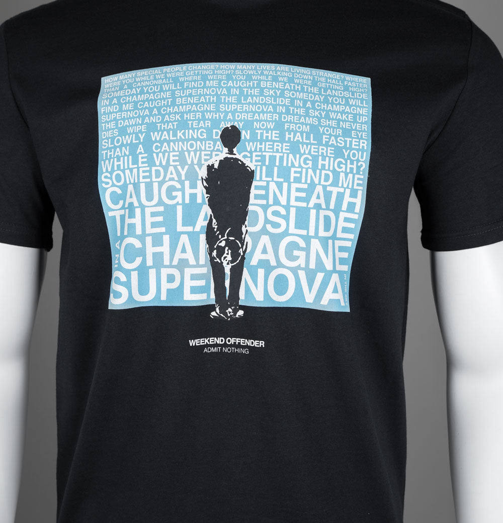 Weekend Offender Oasis Supernova T-Shirt Black – Bronx Clothing