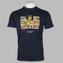 Weekend Offender Polaroids T-Shirt Navy