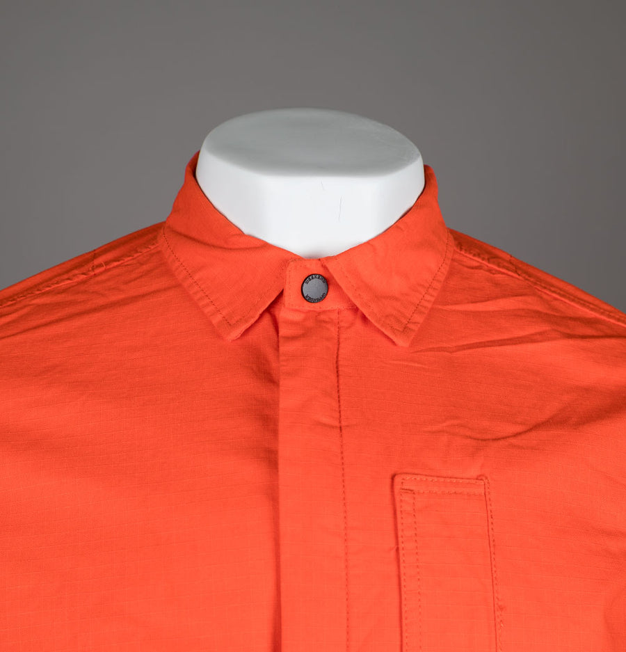 Weekend Offender Porter Overshirt Pure Orange