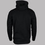 Weekend Offender Ribbe Fleece Back Hoodie Black