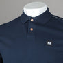 Weekend Offender Sakai Polo Shirt Navy/Mid House Check