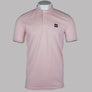 Weekend Offender Sakai Polo Shirt Pale Blush/Mid House Check