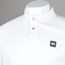 Weekend Offender Sakai Polo Shirt White/Mid House Check