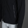 Weekend Offender Saunders Mid Check Parachute Jacket Black