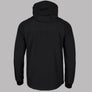 Weekend Offender Stipe Soft Shell Hooded Jacket Black