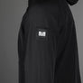 Weekend Offender Stipe Soft Shell Hooded Jacket Black